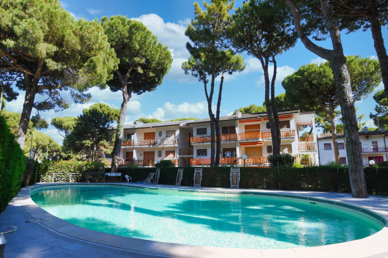 Rekreační byt v Lido di Spina, Jadranské pobřeží Itálie, byt v rezidenci s bazénem - Miami 19