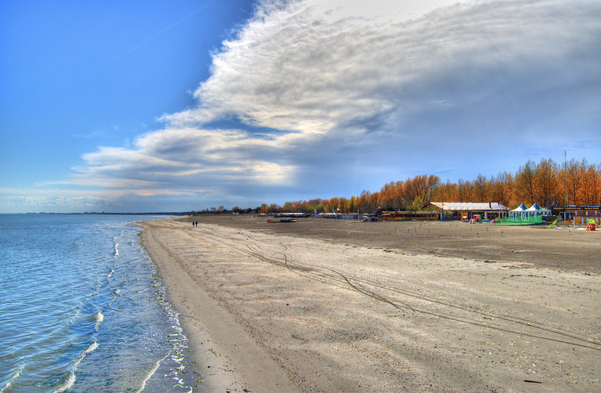 Lido di Volano alle foci del Delta, tra Aironi e Specchi d'Acqua