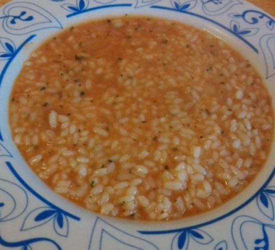 Risotto di paganelli alla Comacchiese